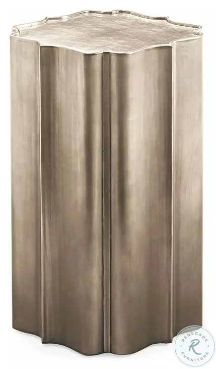 Gold Is Up Gold Leaf Ombre Martini Table