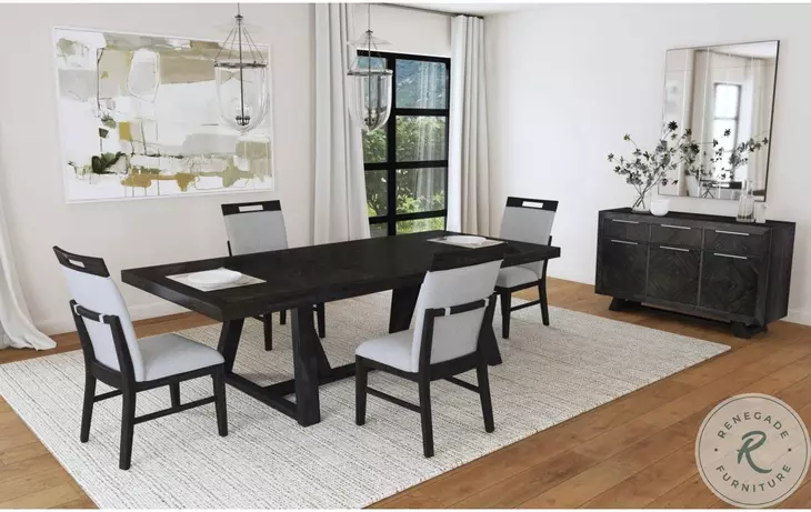 Pinnacle Charcoal Sideboard