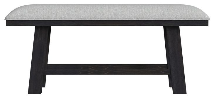 Pinnacle Light Gray Counter Height Bench