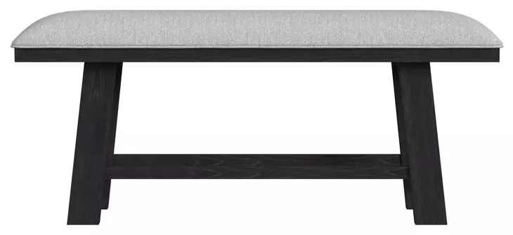 Pinnacle Light Gray Counter Height Bench