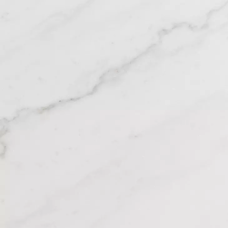 Raine White Triangular Marble Top Coffee Table