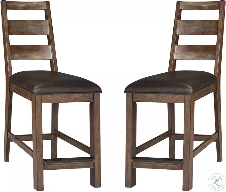 Taos 24" Ladderback Bar Stool Set of 2