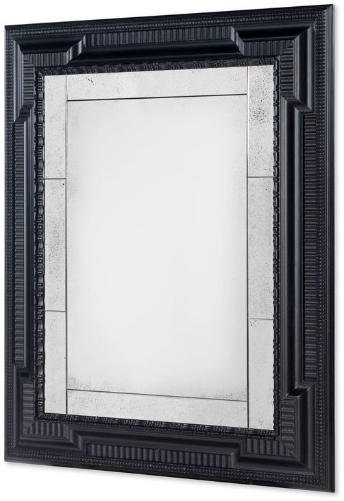Tara Shaw Noir Rectangular Sainte Martin Wall Mirror