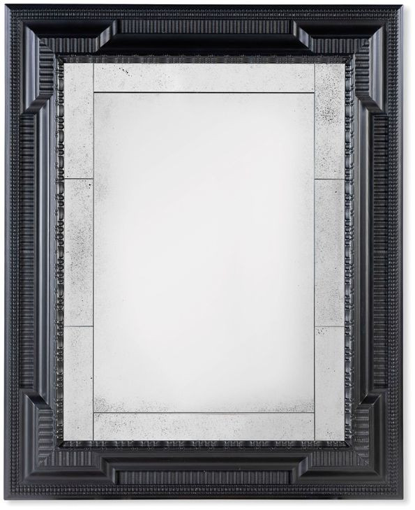 Tara Shaw Noir Rectangular Sainte Martin Wall Mirror