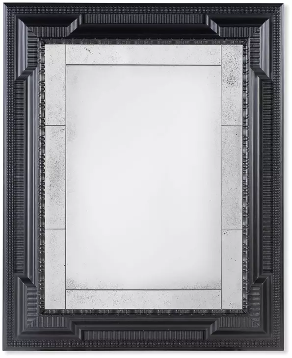 Tara Shaw Noir Rectangular Sainte Martin Wall Mirror