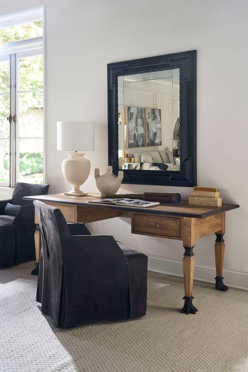 Tara Shaw French Dry Natural 77" Trocadero Writing Desk
