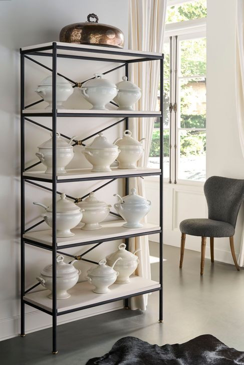 Tara Shaw Black and White Grand Montmartre Etagere