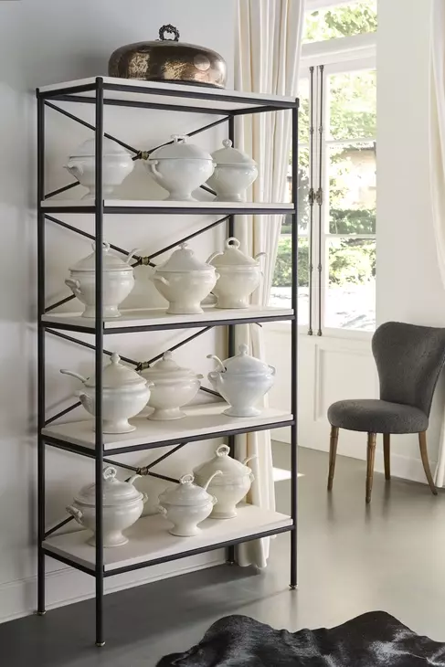Tara Shaw Black and White Grand Montmartre Etagere