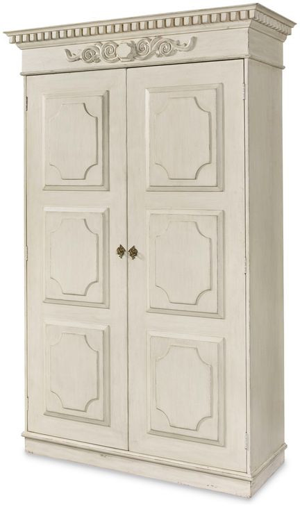 Tara Shaw Aged Cream 2 Door Fountainebleau Wardrobe
