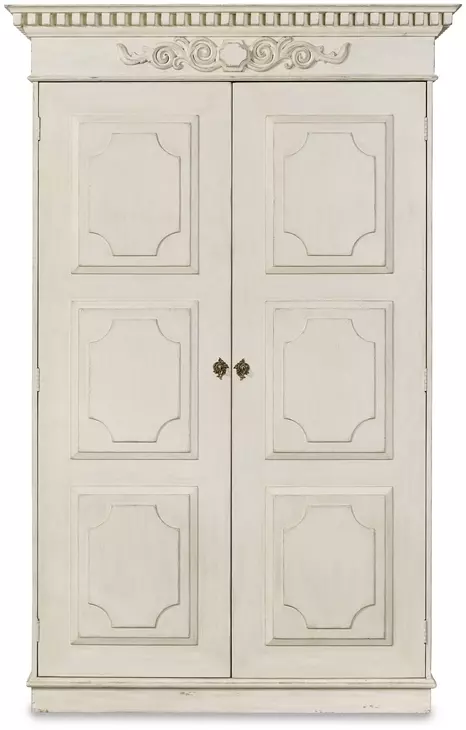 Tara Shaw Aged Cream 2 Door Fountainebleau Wardrobe