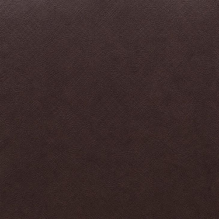 Aldercrest Brown Leather Upholstered Accent Chair with Nailhead Trim