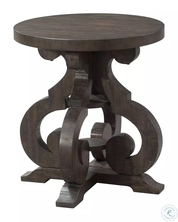 Stanford Smokey Walnut End Table