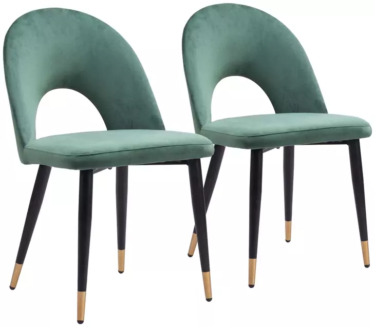 Menlo Green Dining Chair Set of 2