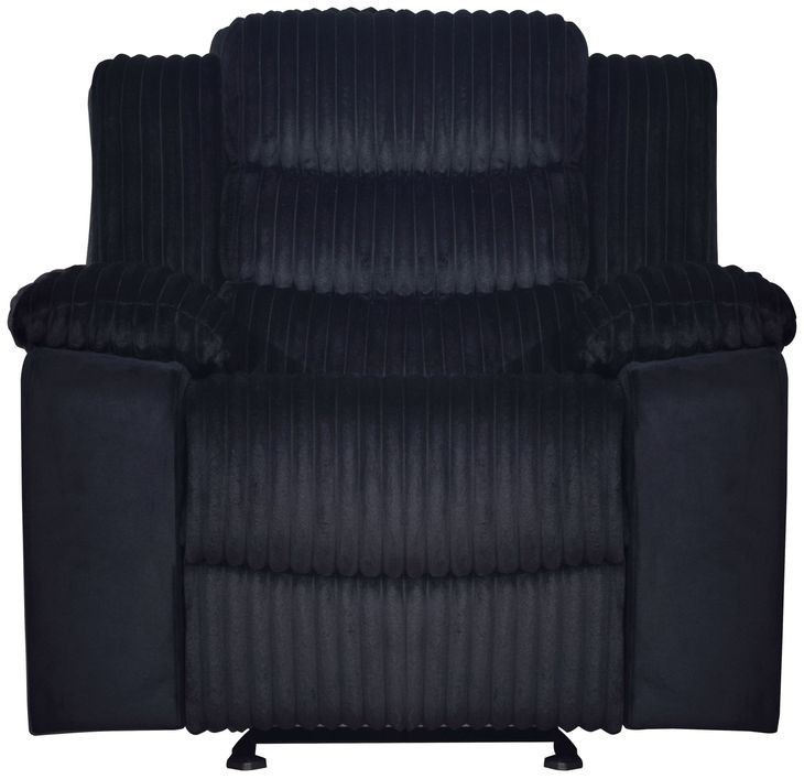 Willow Black Glider Recliner