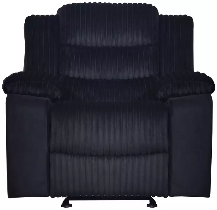 Willow Black Glider Recliner