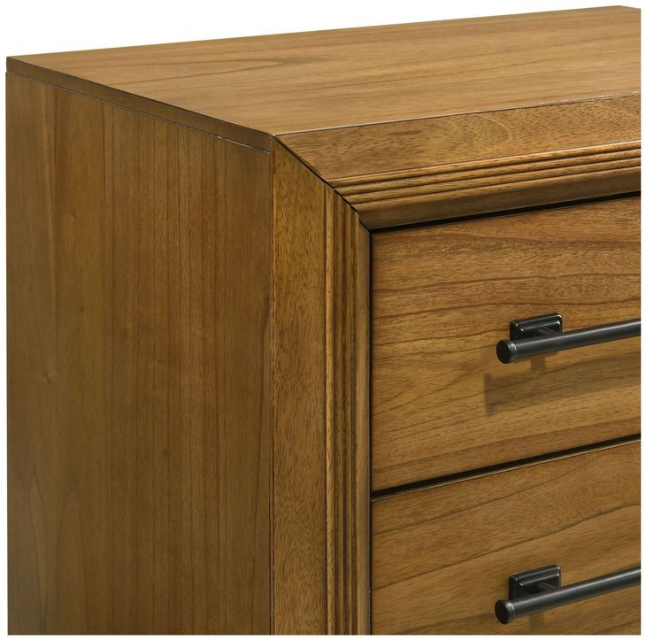 Talcott Honey 2 Drawer Nightstand