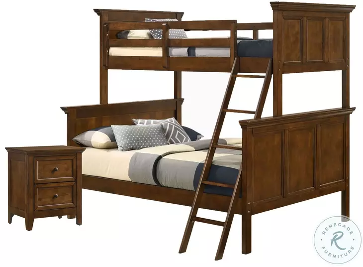 San Mateo Youth Tuscan Twin Over Full Bunk Bed