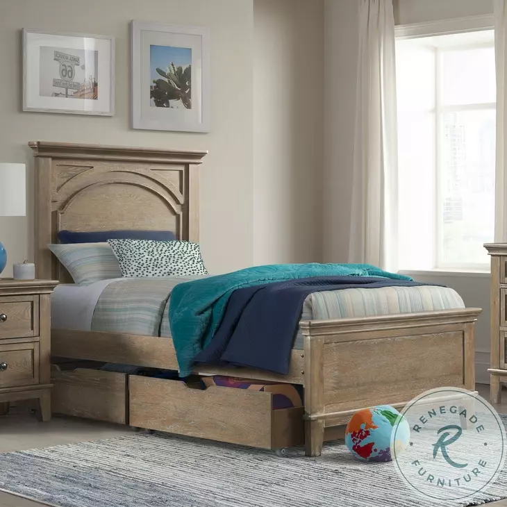 Leland Sandwash Youth Storage Bedroom Set