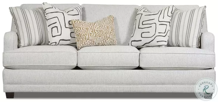 Durango Pewter Recessed Arms Sofa