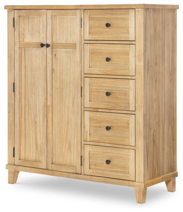 XXXs and OOOs Amber 5 Drawer Door Chest