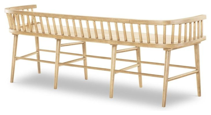 XXXs and OOOs Amber 66" Dining Bench