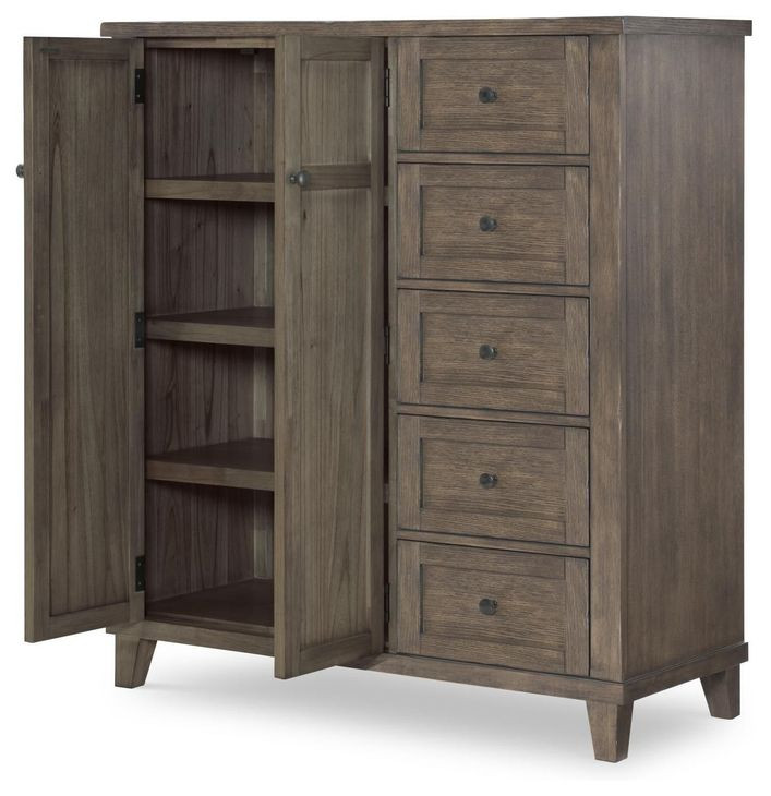 XXXs and OOOs Cocoa Panel Bedroom Set