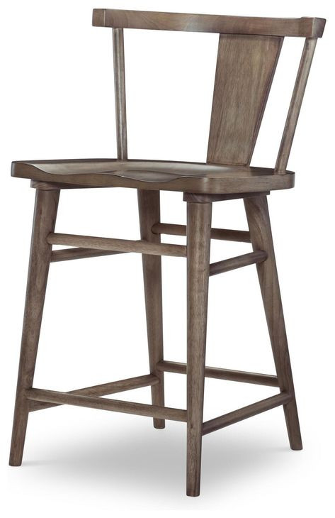 XXXs and OOOs Cocoa Counter Height Chair Set of 2