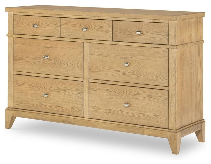 Todays Traditions Natural Hickory 7 Drawer Dresser