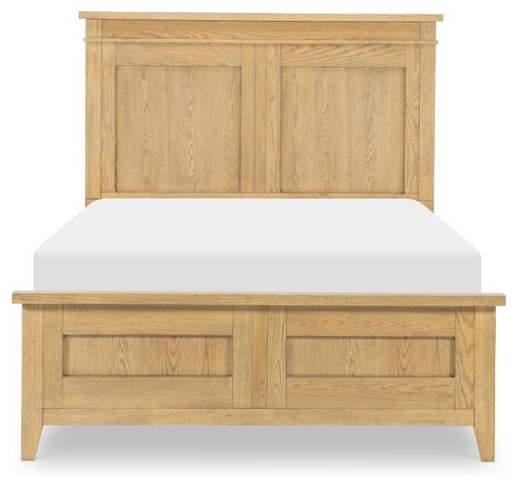 Todays Traditions Natural Hickory Full Panel Bed