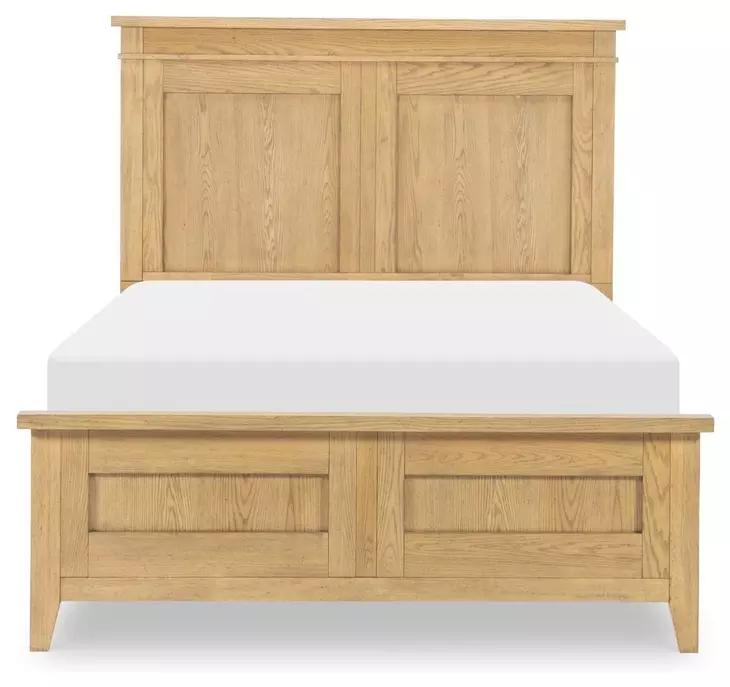 Todays Traditions Natural Hickory Full Panel Bed
