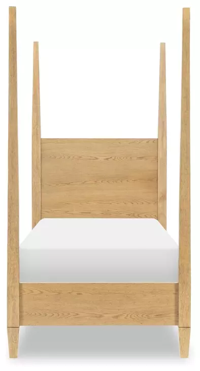 Todays Traditions Natural Hickory Youth Poster Bedroom Set