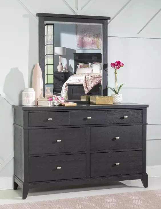 Todays Traditions Blacksmith Rectangular Dresser Mirror