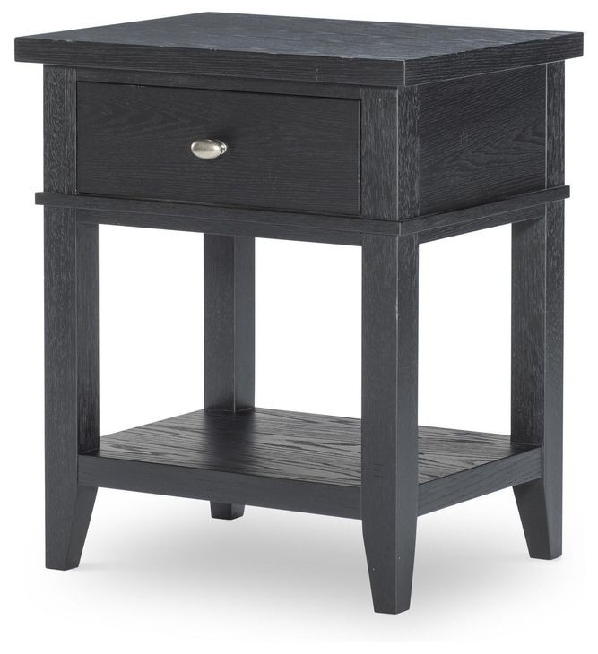 Todays Traditions Blacksmith 1 Drawer Nightstand with USB Charging