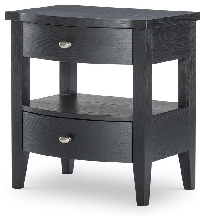 Todays Traditions Blacksmith 2 Drawer Nightstand with USB Charging