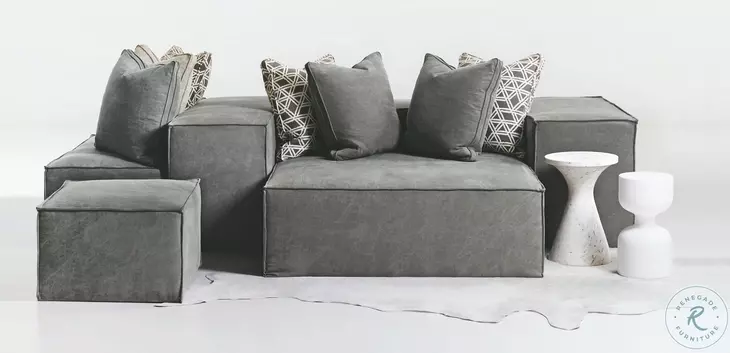 Isabelle White Marble Drink Table