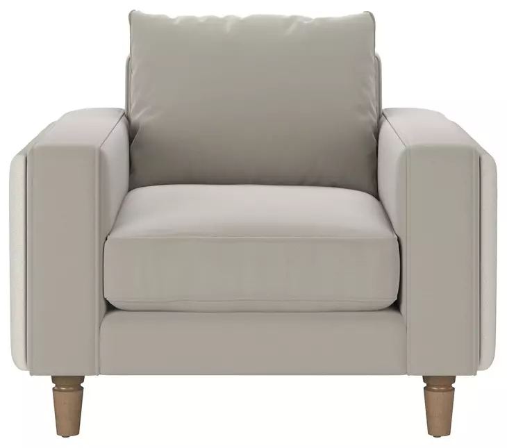 Artisan Barret Beige Upholstered Lounge Chair