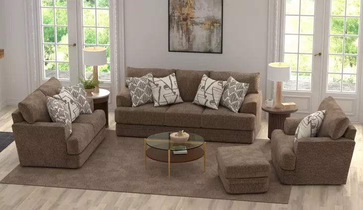 Tyson Hazel Rectangular Ottoman