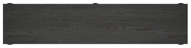 Atrium Black Rectangular Console Table