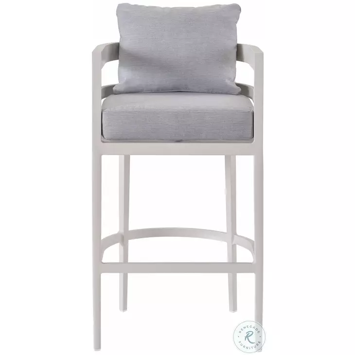 Coastal Living South Beach Canvas Granite Outdoor Bar Stool