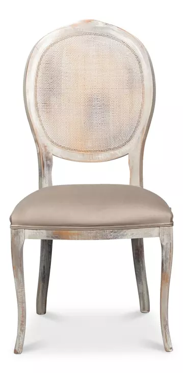 U093 06TG Gray Performance Fabric Upholstered Side Chair Set of 2