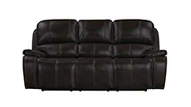 Brookings Charcoal 88" Power Recliner Sofa with USB Charging
