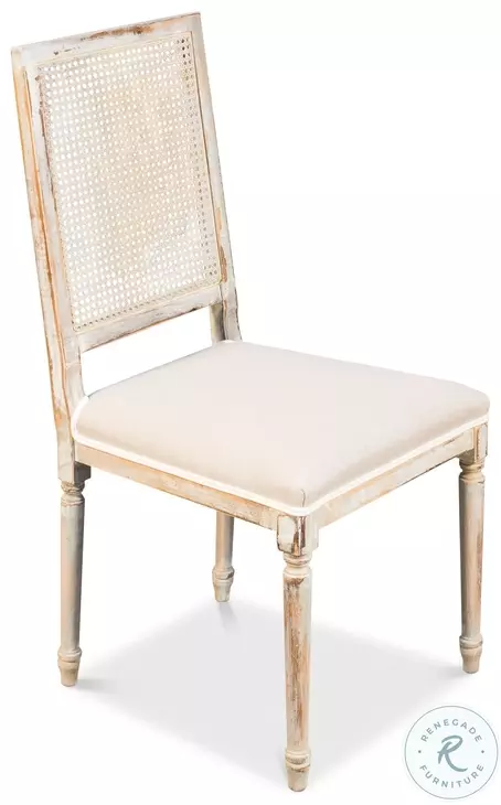 U094-06F01 Beige Side Chair Set of 2
