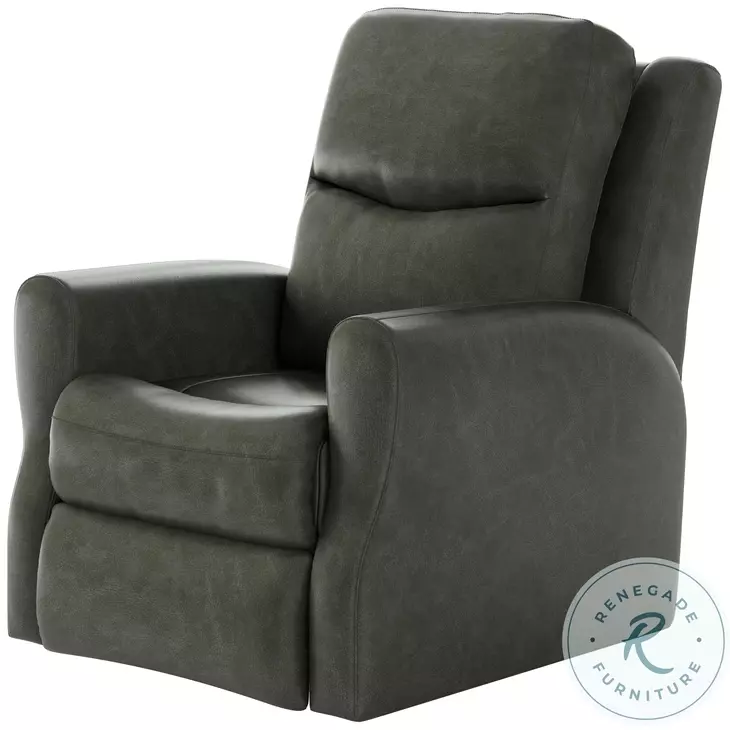 Fame Passion Slate Power Headrest Rocker Recliner