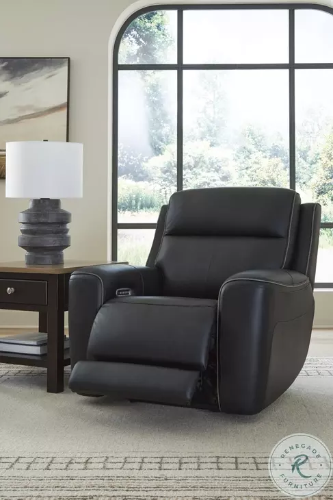 5Z-Relaxation Onyx Power Recliner