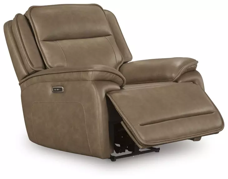 Malcesine Sahara Leather Power Reclining Living Room Set