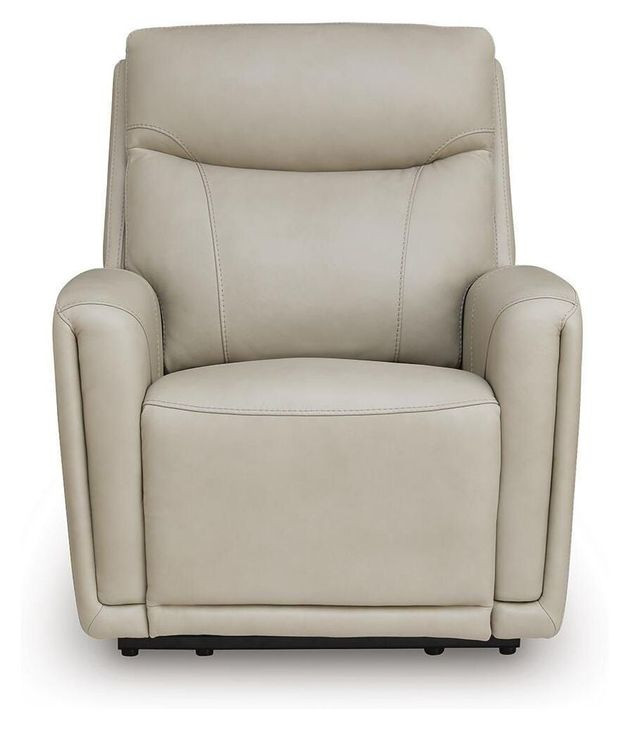 Casa Maria Bone Leather Auto Glide Power Recliner with Power Headrest and USB Charging