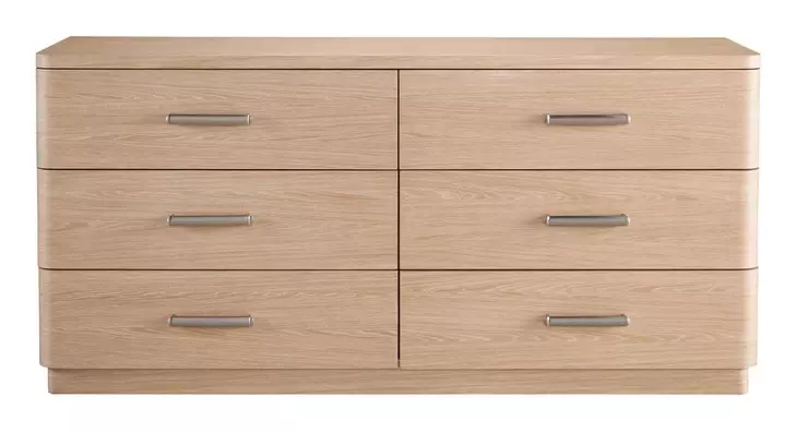 Voyage Tech Oak 6 Drawer Dresser