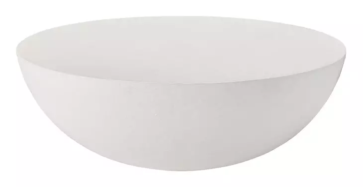Voyage Abaco White Round Everdin Cocktail Table