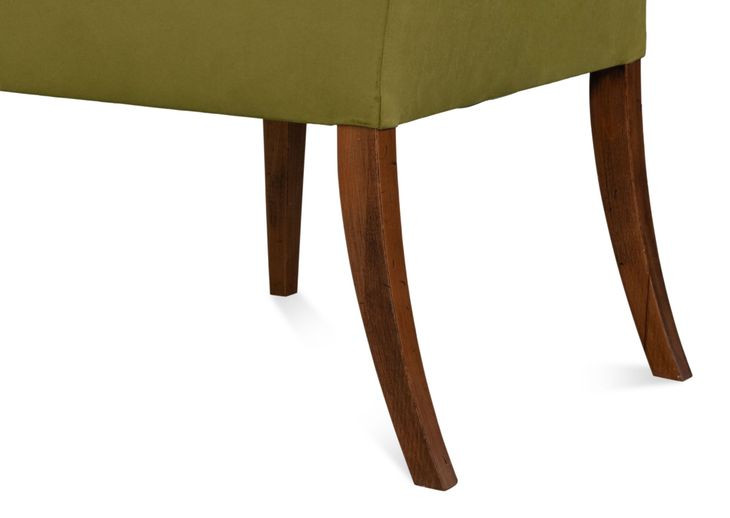 Captains Green Performance Fabric Upholstered Host Chair