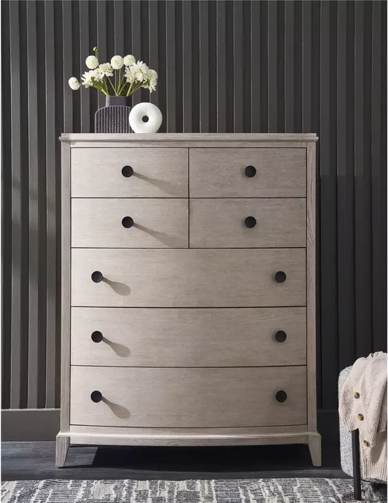 Waverly Rolling Fog 7 Drawer Chest